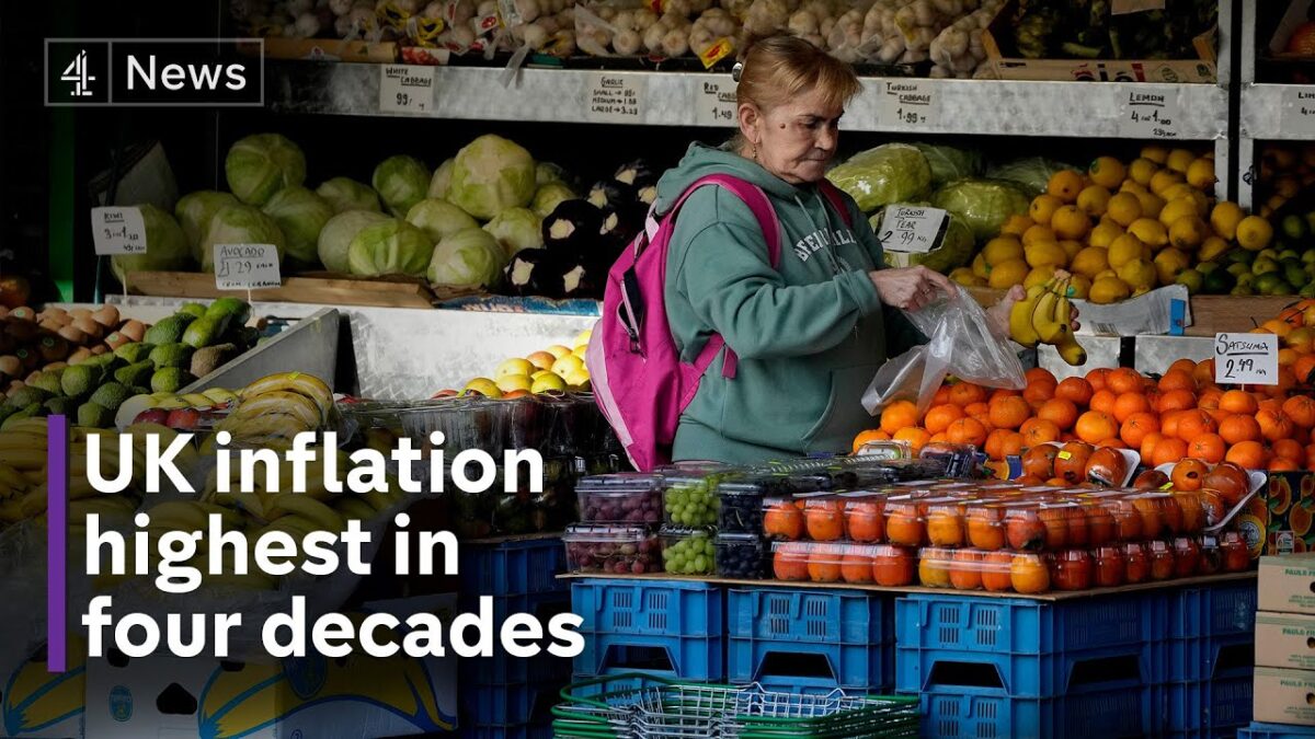 The Highest Inflation & Cost of Living Crisis in the UK